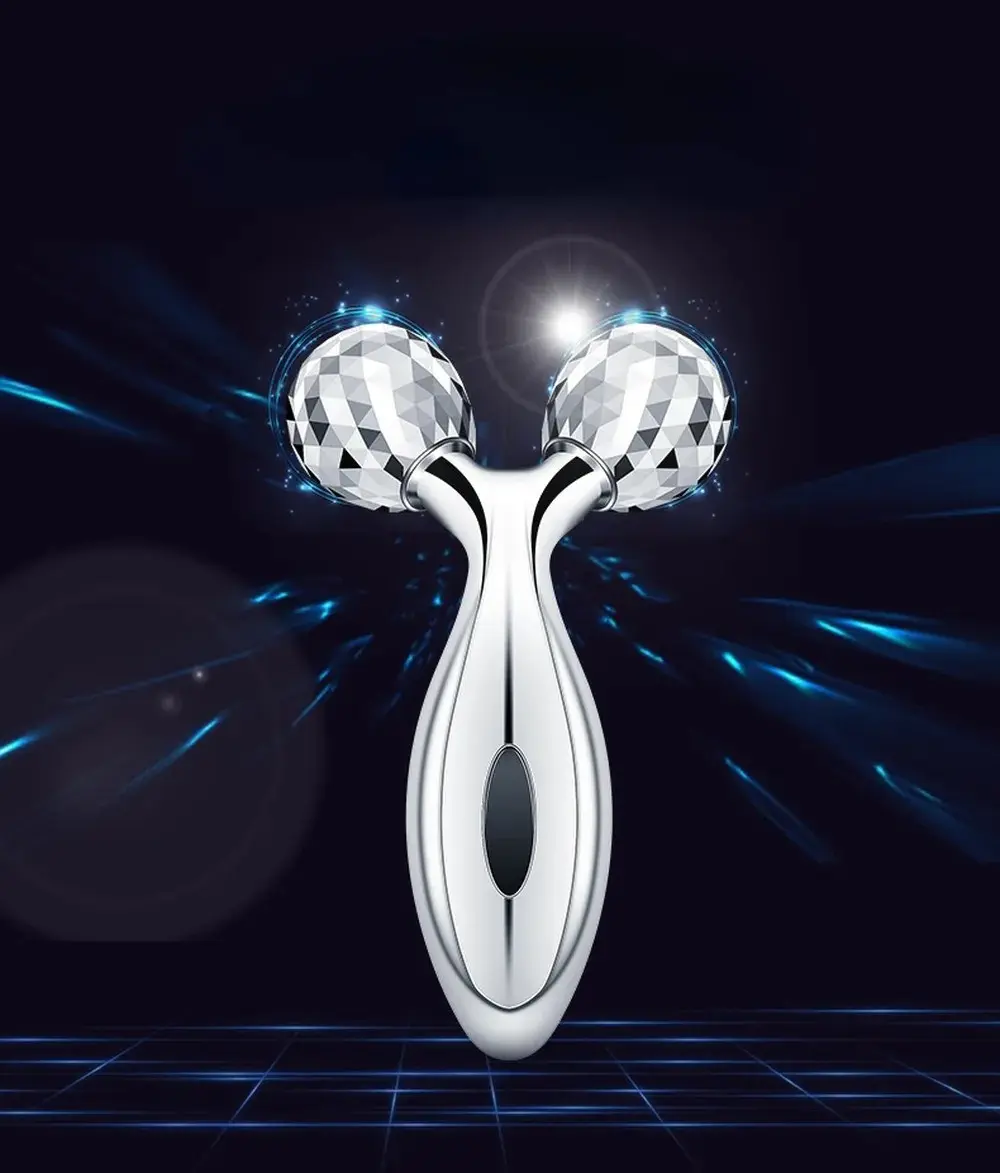 Masseur à rouleau 3D 4D Massage facial forme Y voir 4