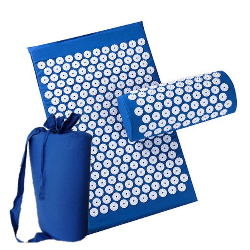 Yoga Acupressure Mat and Pillow Set view 2