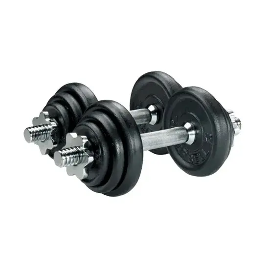 Verstellbares Hantelset Schnellverstellung Krafttraining Heimtraining Ansicht 3