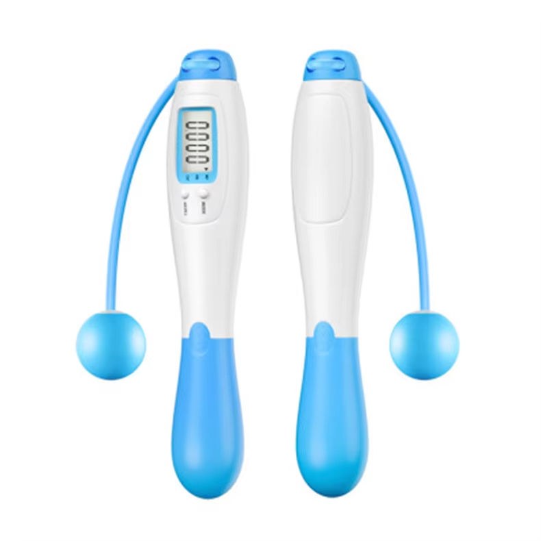 Cordless Jump Rope with LCD Counter Weighted Skipping Rope view 2