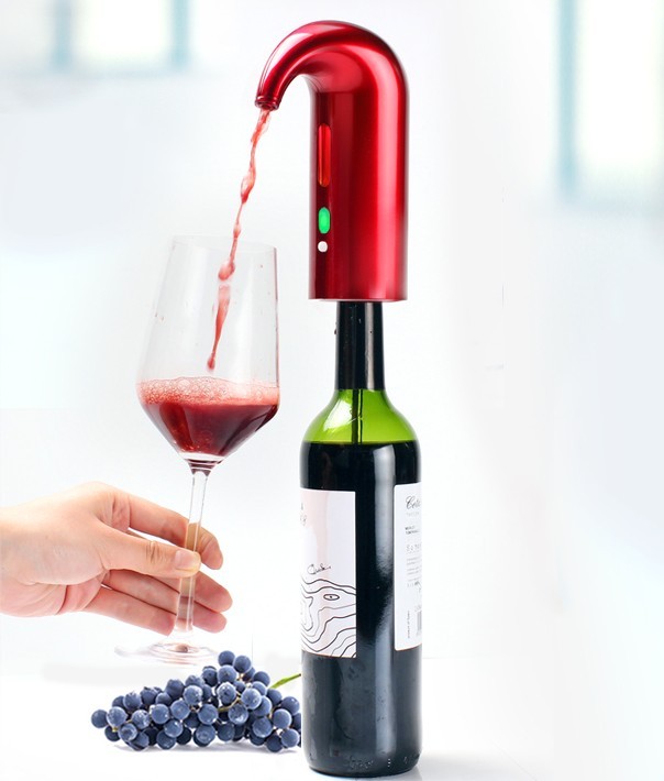 Electric Wine Aerator Air Pumper Dispenser view 4
