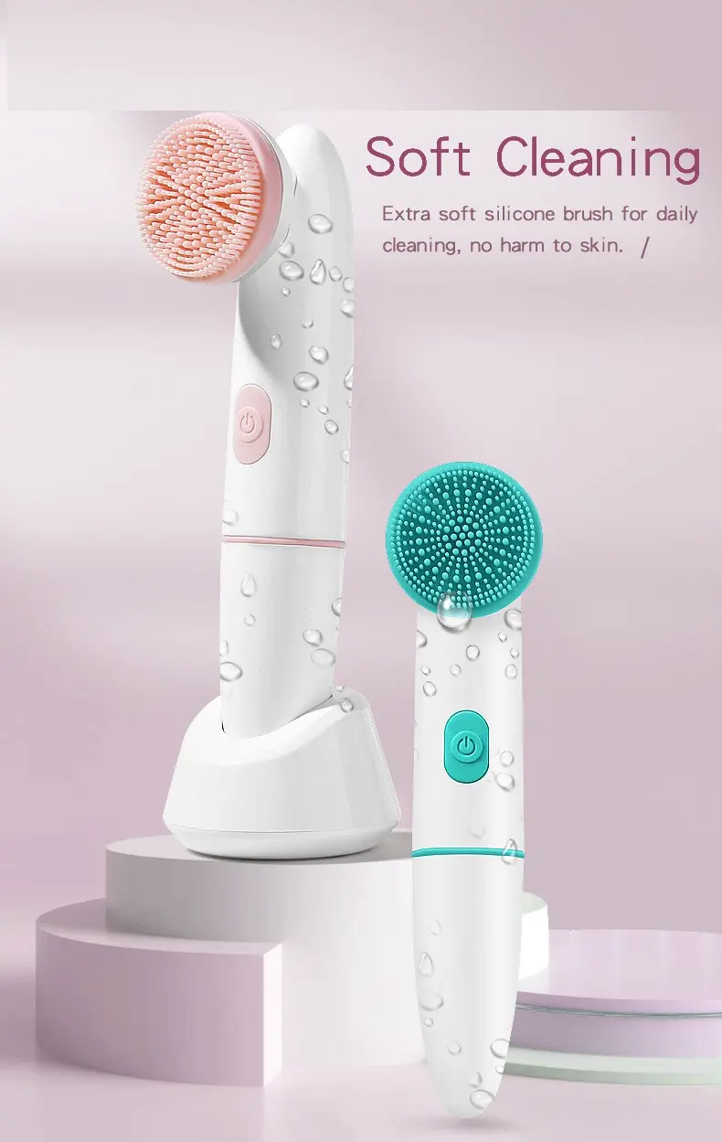 Cepillo de Limpieza Facial Eléctrico 2 en 1 vista 2