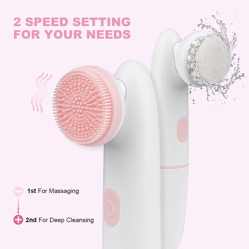 Cepillo de Limpieza Facial Eléctrico 2 en 1 vista 3