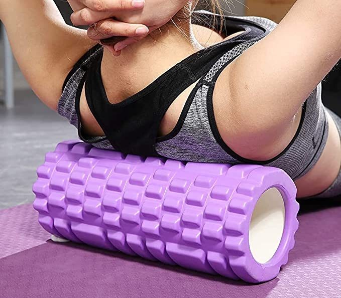 Foam Roller for Self Massage Exercise Back Pain Legs Yoga Relieve Muscles Phy... view 4