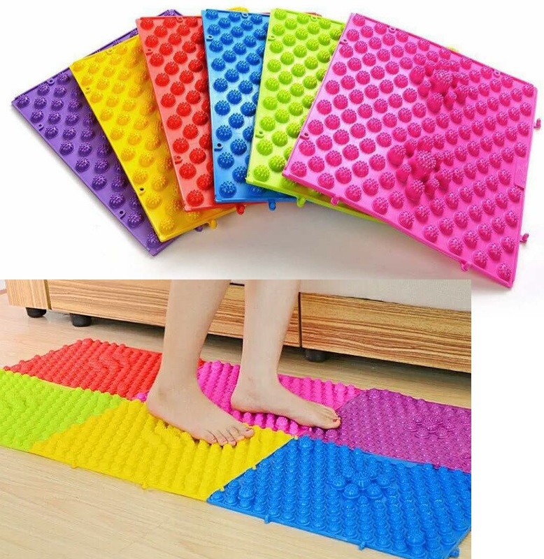 Foot Massage Mat Shiatsu Board Acupressure Mat Foot Reflexology Walking Toe P... view 3