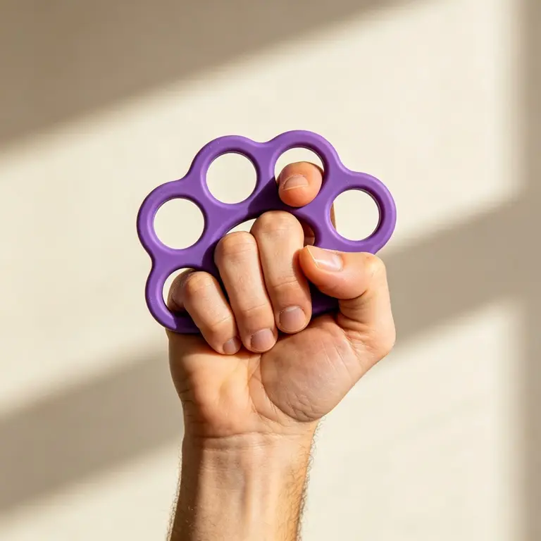 Silikon Handgriff-Ball Finger-Trainer Ansicht 2