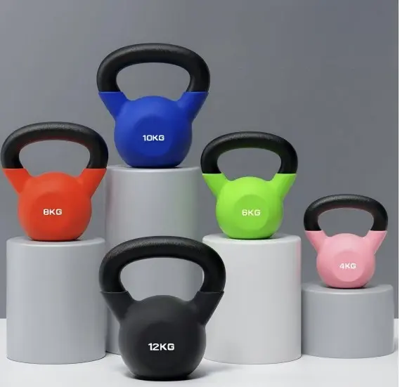 Kettlebell-Gewichts-Set mit Ständer Krafttraining Heim-Fitnessstudio