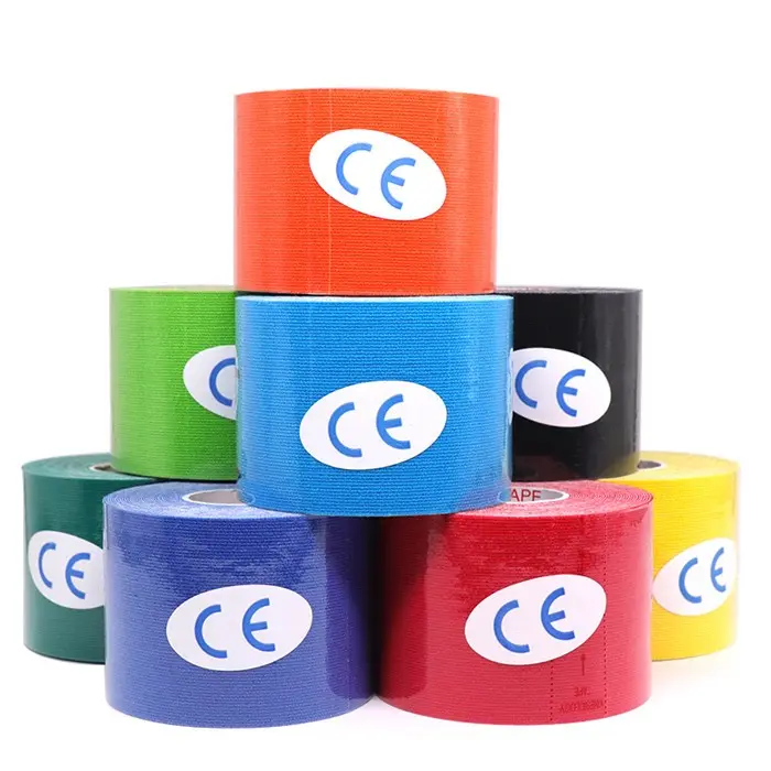 Reine Farbe Kinesiologie-Tape für Muskelunterstützung