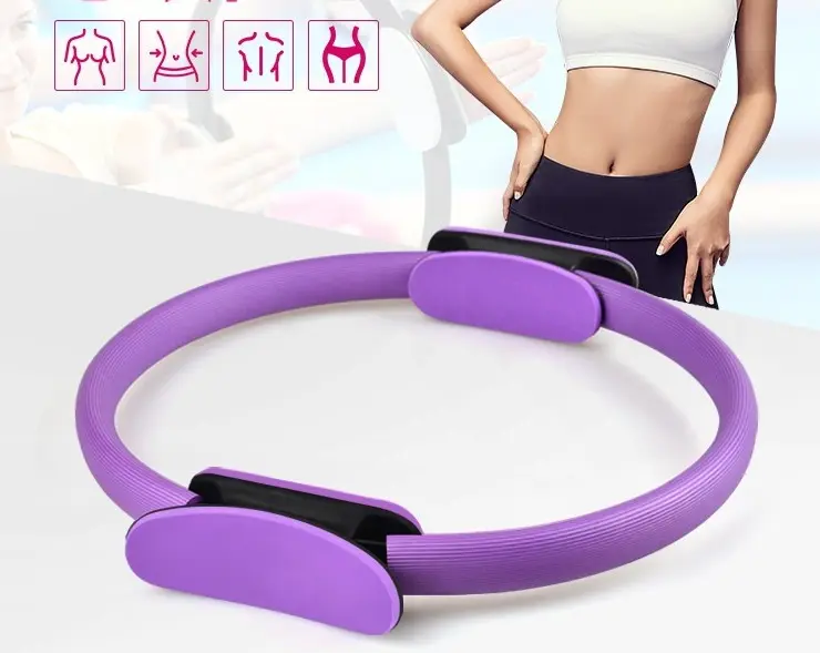 Pilates-Ring für Frauen Set Fitness-Ausrüstung zu Hause Yoga-Magic-Circle...