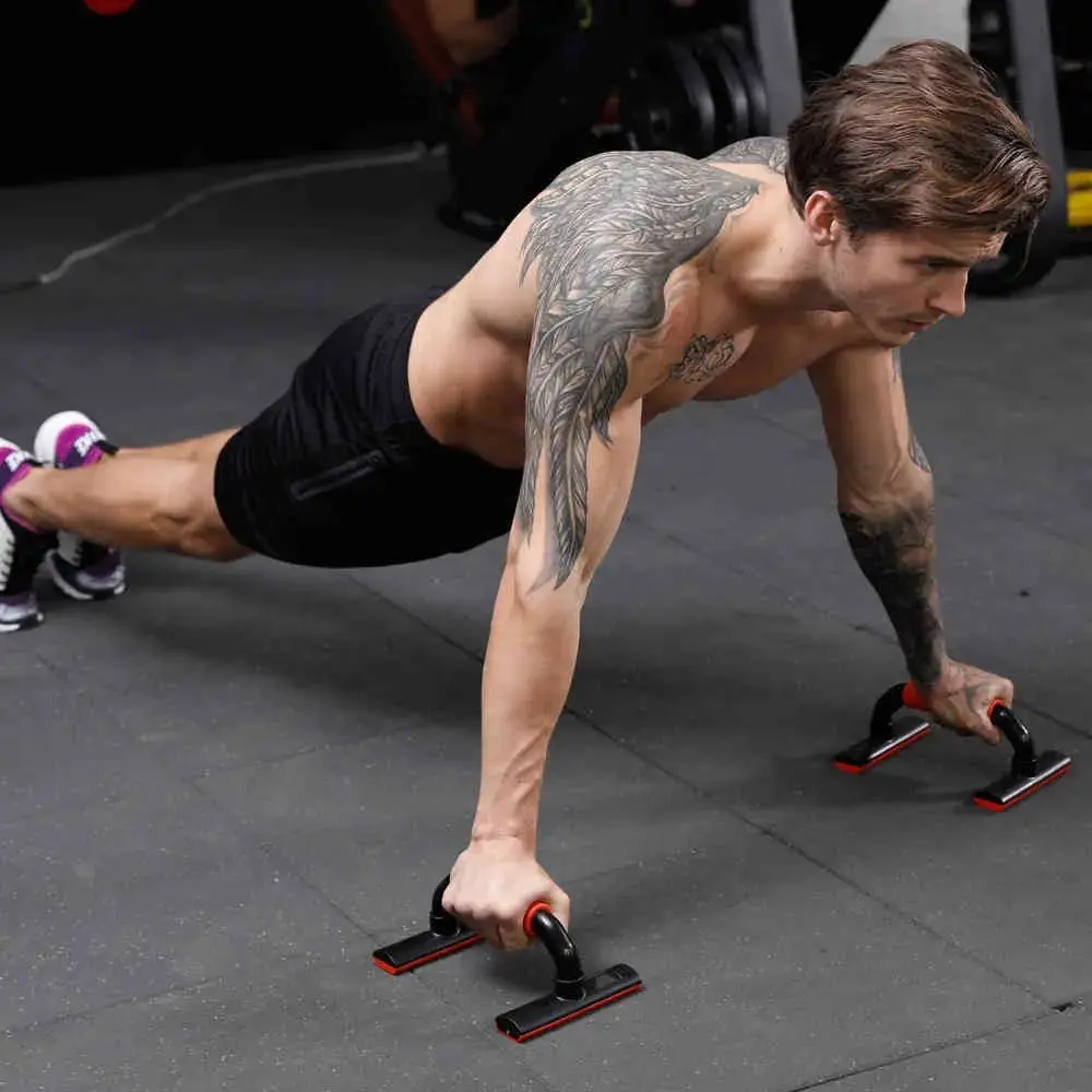 Liegestütz-Ständer Rutschfeste Trainingsgriffe Heimfitness Ansicht 4