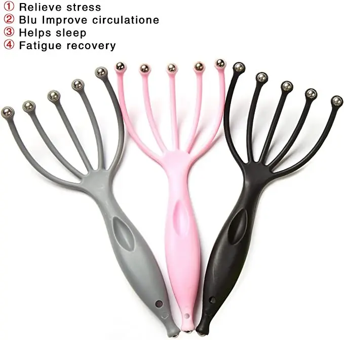 Masseur de Cuir Chevelu Portable à Main Masseur de Tête vue 4