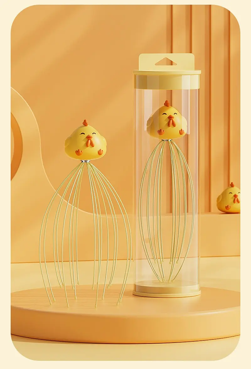 Scalp-Massager-Werkzeug für Kopfmassager-Kratzer & Stresslinderer...