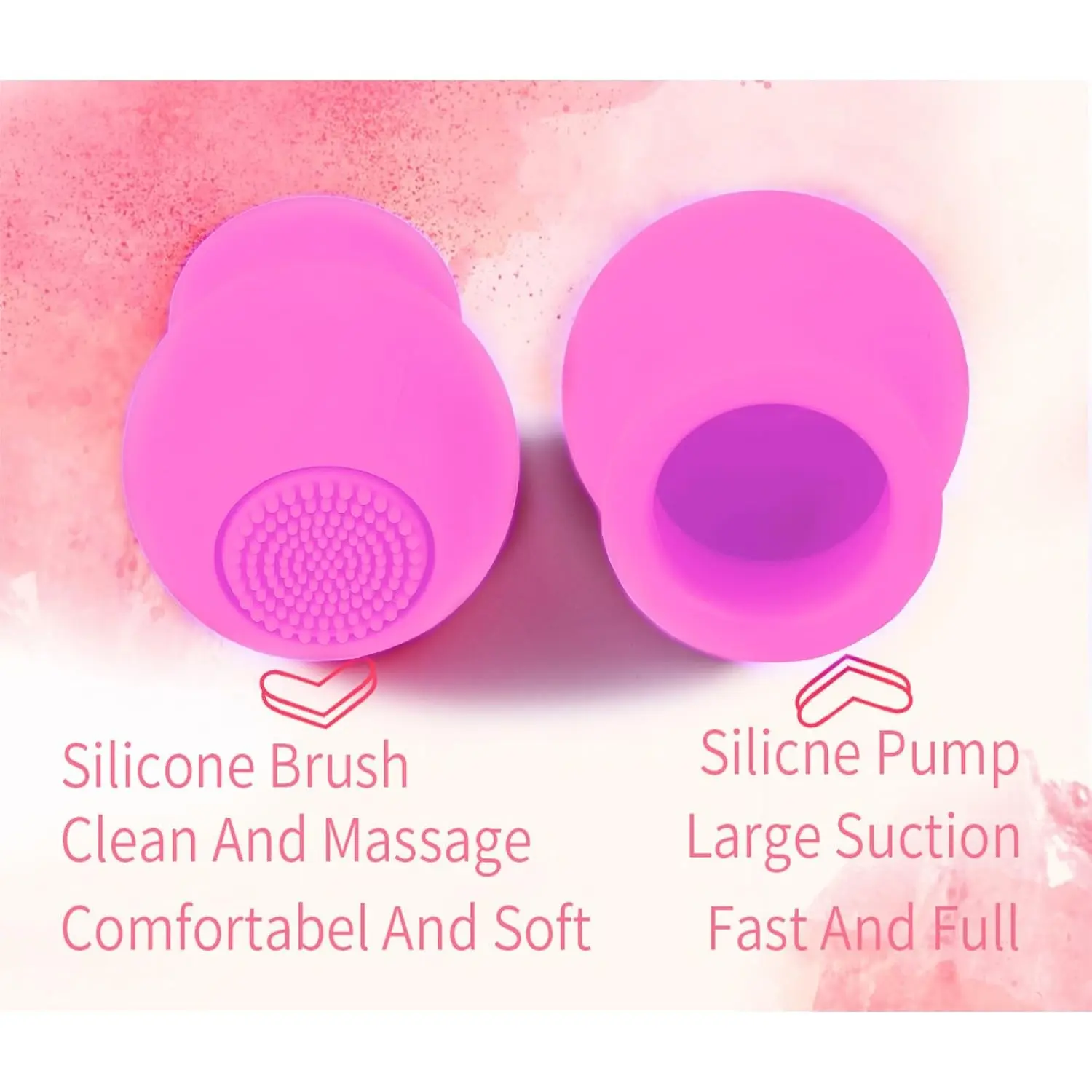 silikon lippenpumpe mit dem pinsel Ansicht 2