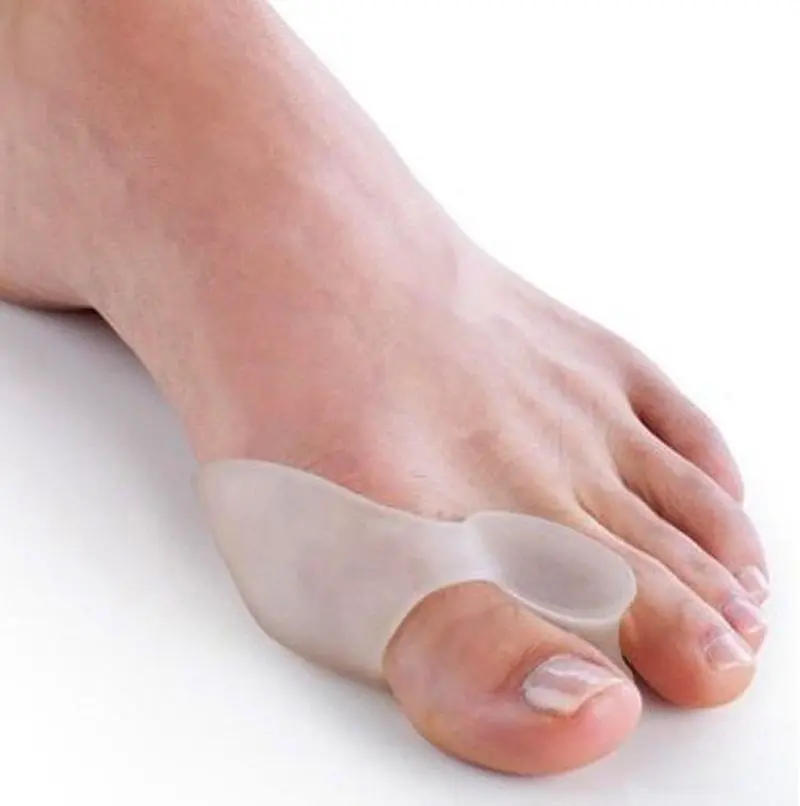 2PCS Silikongel-Daumenkorrektor Hallux-Valgus-Schutz Zeh Fuß Sep... Ansicht 3