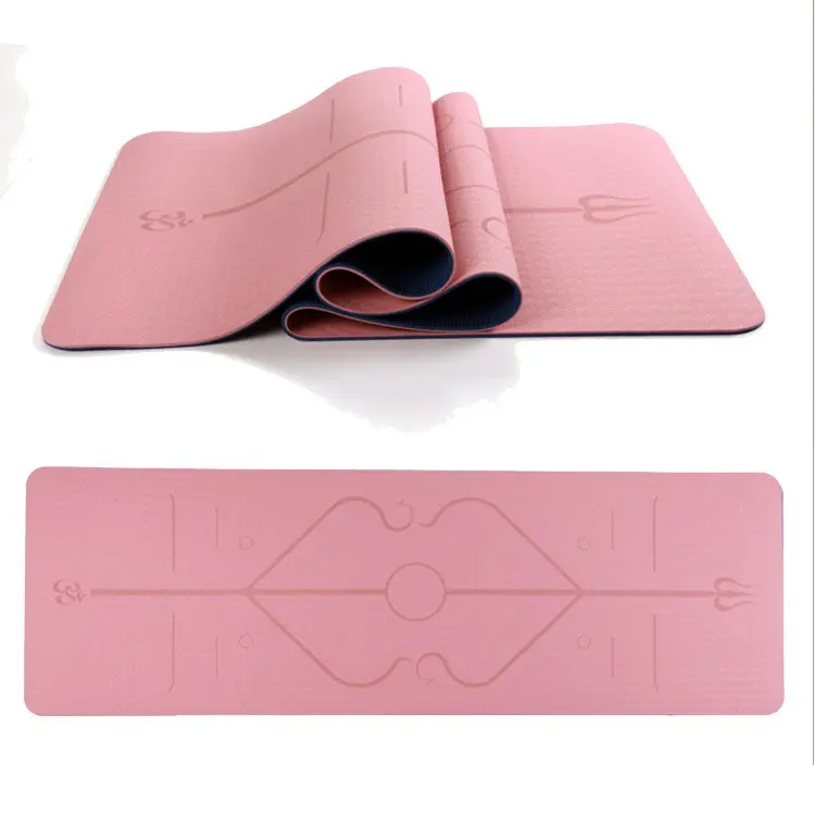 TPE-Yogamatten extra dick 1/3 rutschfest Yogamatten für Frauen umweltfreundlich TPE Fi... ansehen 2