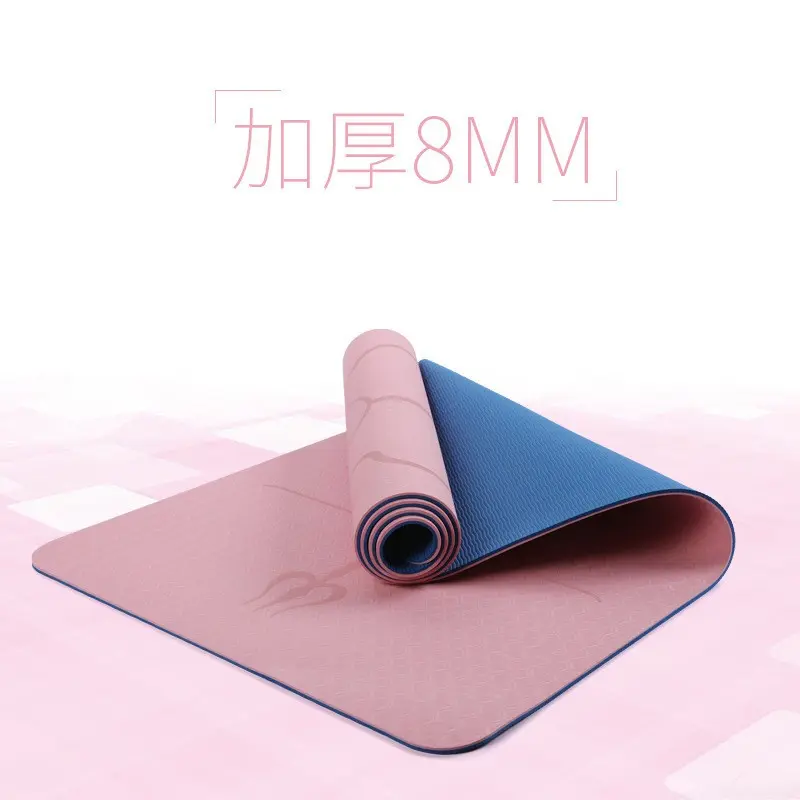 TPE-Yogamatte Extra Dick 1/3 Rutschfest Yogamatten für Frauen Umweltfreundlich TPE... Ansicht 4